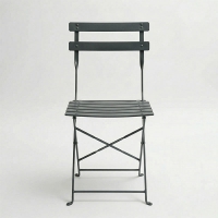 Καρέκλα Bistro pakoworld μεταλλική αναδιπλούμενη σε ανθρακί απόχρωση 42x46x82εκ Καρέκλα Bistro pakoworld μεταλλική αναδιπλούμενη σε ανθρακί απόχρωση 42x46x82εκ