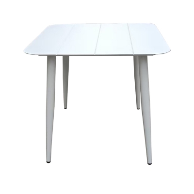Τραπέζι Vista pakoworld αλουμίνιο σε λευκή απόχρωση 80x80x72εκ Τραπέζι Vista pakoworld αλουμίνιο σε λευκή απόχρωση 80x80x72εκ