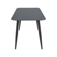 Τραπέζι Vista pakoworld αλουμίνιο σε μαύρη απόχρωση 120x70x72εκ Τραπέζι Vista pakoworld αλουμίνιο σε μαύρη απόχρωση 120x70x72εκ