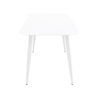Τραπέζι Vista pakoworld αλουμίνιο σε λευκή απόχρωση 120x70x72εκ Τραπέζι Vista pakoworld αλουμίνιο σε λευκή απόχρωση 120x70x72εκ