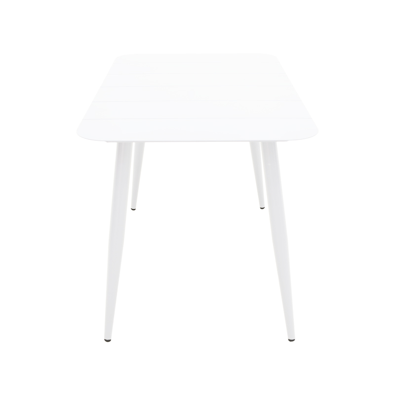 Τραπέζι Vista pakoworld αλουμίνιο σε λευκή απόχρωση 120x70x72εκ Τραπέζι Vista pakoworld αλουμίνιο σε λευκή απόχρωση 120x70x72εκ