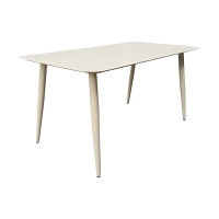 Τραπέζι Vista pakoworld αλουμίνιο σε σαμπανί απόχρωση 120x70x72εκ Τραπέζι Vista pakoworld αλουμίνιο σε σαμπανί απόχρωση 120x70x72εκ