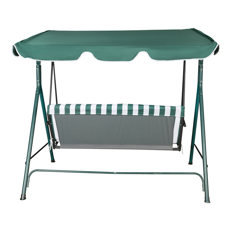 Κούνια κήπου Globo pakoworld μέταλλο πράσινο-ύφασμα σε λευκή-πράσινη απόχρωση 170x110x153εκ Κούνια κήπου Globo pakoworld μέταλλο πράσινο-ύφασμα σε λευκή-πράσινη απόχρωση 170x110x153εκ