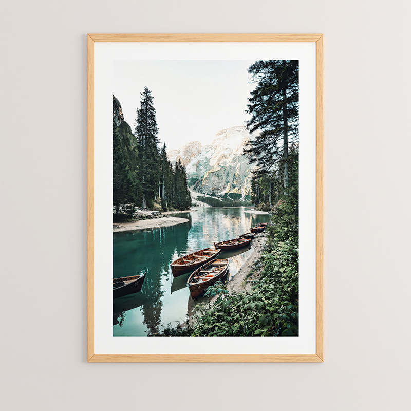 Πίνακας Lake pakoworld με ψηφιακή εκτύπωση και πλαίσιο 33x1.5x48εκ Πίνακας Lake pakoworld με ψηφιακή εκτύπωση και πλαίσιο 33x1.5x48εκ