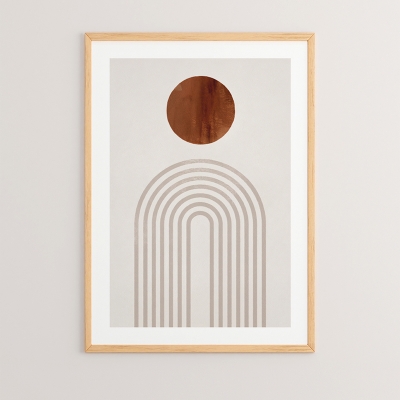 Πίνακας Linoua pakoworld με ψηφιακή εκτύπωση και πλαίσιο 33x1.5x48εκ