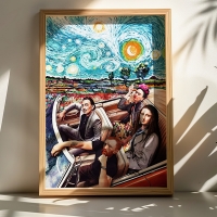 Πίνακας Heavento pakoworld με ψηφιακή εκτύπωση και πλαίσιο 50x2x70εκ Πίνακας Heavento pakoworld με ψηφιακή εκτύπωση και πλαίσιο 50x2x70εκ