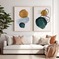 Πίνακας Cerzen pakoworld δίπτυχος με ψηφιακή εκτύπωση και πλαίσιο 33x1.5x48εκ Πίνακας Cerzen pakoworld δίπτυχος με ψηφιακή εκτύπωση και πλαίσιο 33x1.5x48εκ