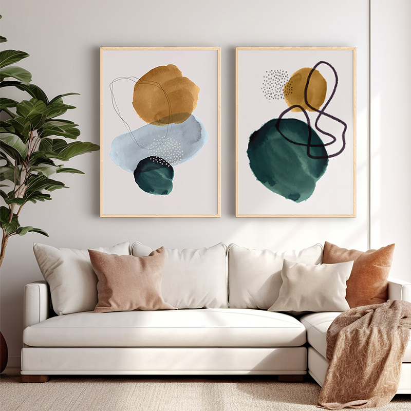 Πίνακας Cerzen pakoworld δίπτυχος με ψηφιακή εκτύπωση και πλαίσιο 33x1.5x48εκ Πίνακας Cerzen pakoworld δίπτυχος με ψηφιακή εκτύπωση και πλαίσιο 33x1.5x48εκ