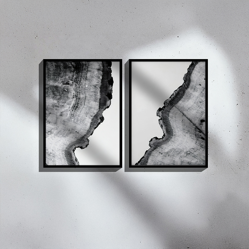 Πίνακας Nepen I pakoworld δίπτυχος με ψηφιακή εκτύπωση και πλαίσιο 33x1.5x48εκ Πίνακας Nepen I pakoworld δίπτυχος με ψηφιακή εκτύπωση και πλαίσιο 33x1.5x48εκ