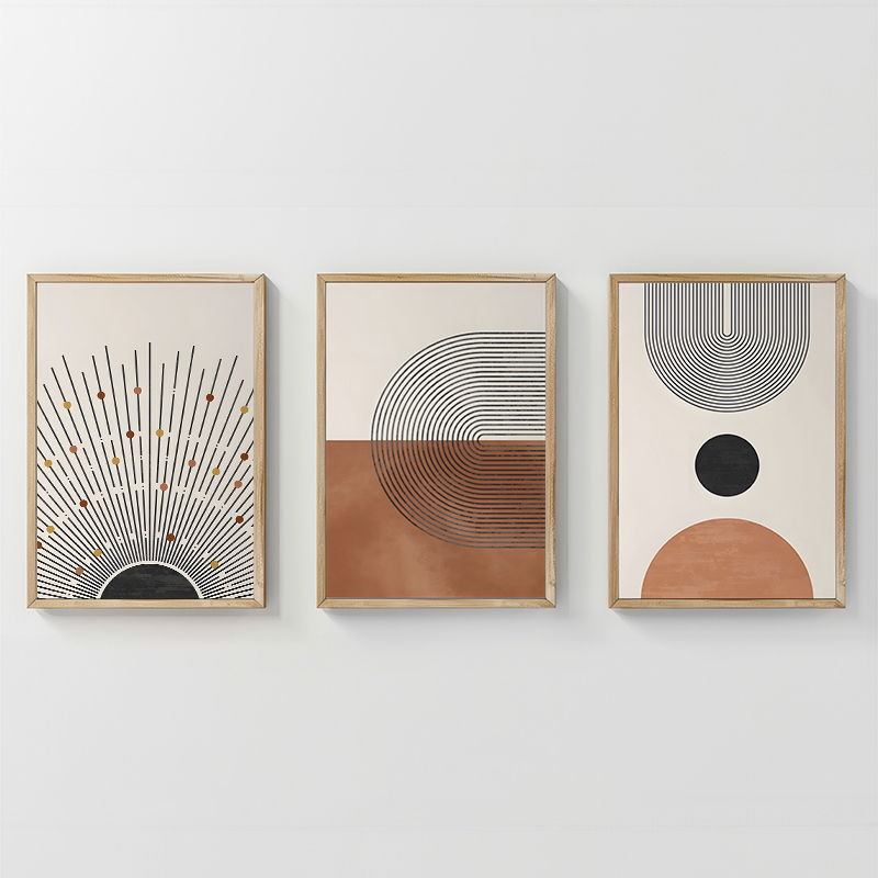 Πίνακας Jemba pakoworld τρίπτυχος με ψηφιακή εκτύπωση και πλαίσιο 33x1.5x48εκ Πίνακας Jemba pakoworld τρίπτυχος με ψηφιακή εκτύπωση και πλαίσιο 33x1.5x48εκ