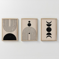 Πίνακας Aregon pakoworld τρίπτυχος με ψηφιακή εκτύπωση και πλαίσιο 33x1.5x48εκ Πίνακας Aregon pakoworld τρίπτυχος με ψηφιακή εκτύπωση και πλαίσιο 33x1.5x48εκ