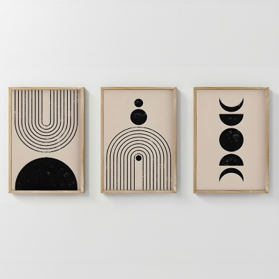 Πίνακας Aregon pakoworld τρίπτυχος με ψηφιακή εκτύπωση και πλαίσιο 33x1.5x48εκ