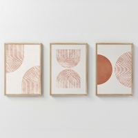 Πίνακας Chilen pakoworld τρίπτυχος με ψηφιακή εκτύπωση και πλαίσιο 33x1.5x48εκ Πίνακας Chilen pakoworld τρίπτυχος με ψηφιακή εκτύπωση και πλαίσιο 33x1.5x48εκ