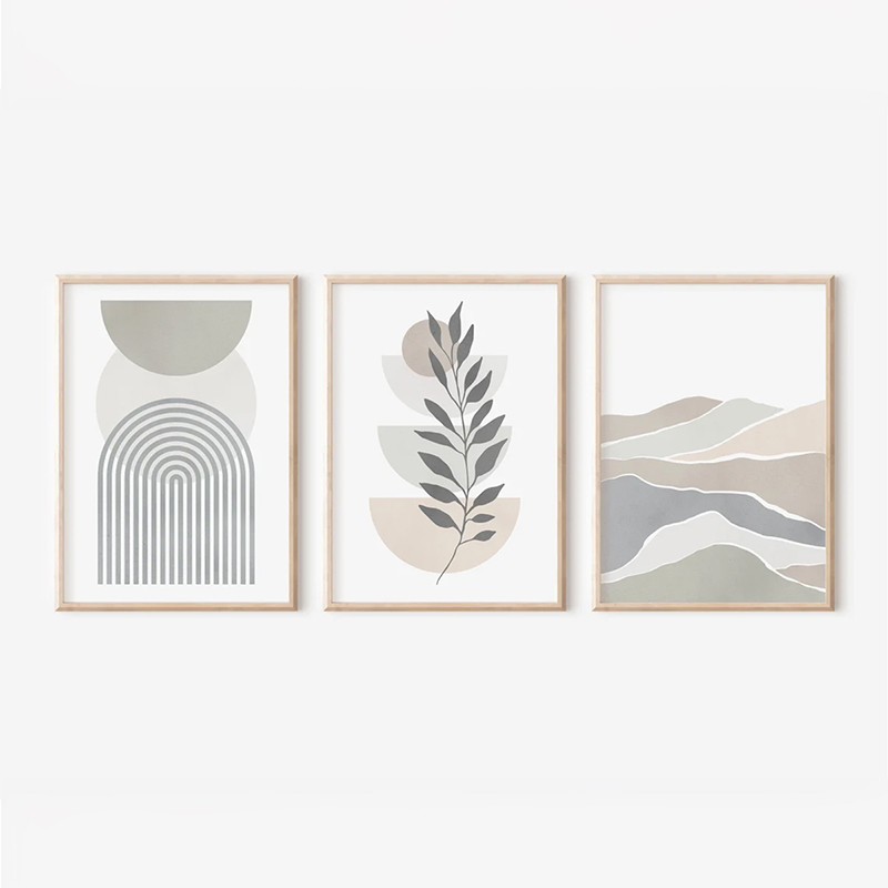 Πίνακας Werda pakoworld τρίπτυχος με ψηφιακή εκτύπωση και πλαίσιο 33x1.5x48εκ Πίνακας Werda pakoworld τρίπτυχος με ψηφιακή εκτύπωση και πλαίσιο 33x1.5x48εκ