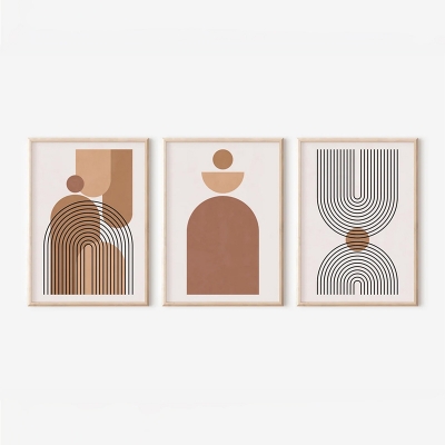 Πίνακας Rexion pakoworld τρίπτυχος με ψηφιακή εκτύπωση και πλαίσιο 33x1.5x48εκ Πίνακας Rexion pakoworld τρίπτυχος με ψηφιακή εκτύπωση και πλαίσιο 33x1.5x48εκ