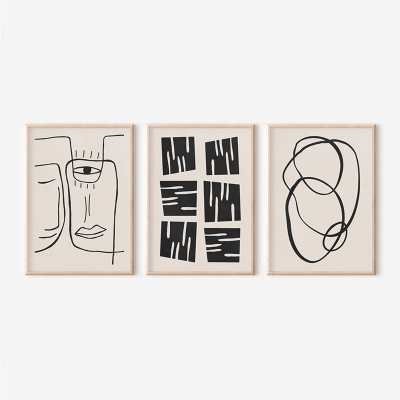 Πίνακας Lumora pakoworld τρίπτυχος με ψηφιακή εκτύπωση και πλαίσιο 33x1.5x48εκ Πίνακας Lumora pakoworld τρίπτυχος με ψηφιακή εκτύπωση και πλαίσιο 33x1.5x48εκ