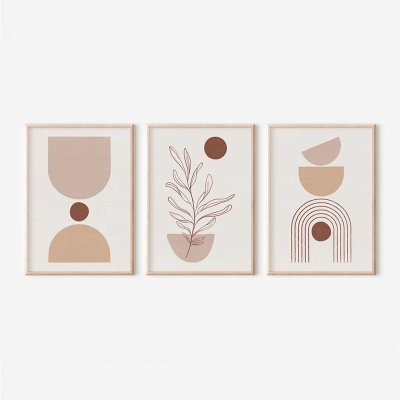 Πίνακας Stijo pakoworld τρίπτυχος με ψηφιακή εκτύπωση και πλαίσιο 33x1.5x48εκ Πίνακας Stijo pakoworld τρίπτυχος με ψηφιακή εκτύπωση και πλαίσιο 33x1.5x48εκ