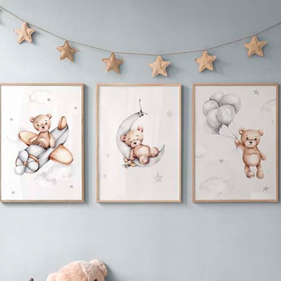 Πίνακας Luthra pakoworld τρίπτυχος με ψηφιακή εκτύπωση και πλαίσιο 33x1.5x48εκ Πίνακας Luthra pakoworld τρίπτυχος με ψηφιακή εκτύπωση και πλαίσιο 33x1.5x48εκ