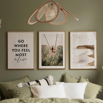 Πίνακας Oralis pakoworld τρίπτυχος με ψηφιακή εκτύπωση και πλαίσιο 33x1.5x48εκ Πίνακας Oralis pakoworld τρίπτυχος με ψηφιακή εκτύπωση και πλαίσιο 33x1.5x48εκ