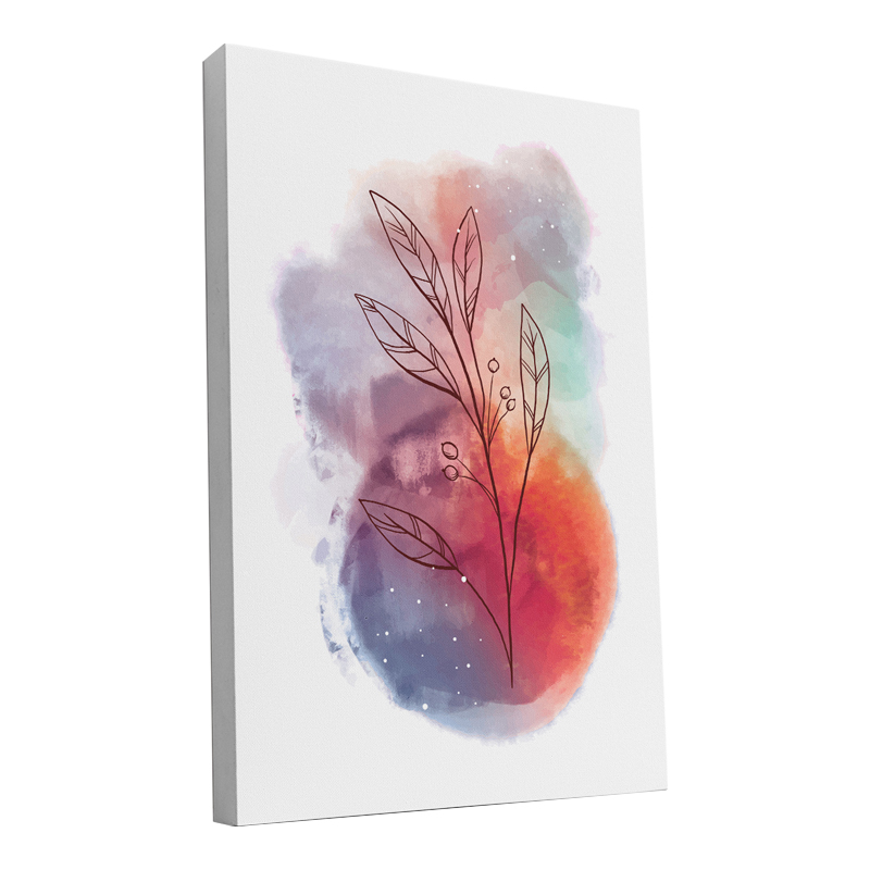 Πίνακας σε καμβά Nerve pakoworld τρίπτυχος με ψηφιακή εκτύπωση και πλαίσιο 50x2x70εκ