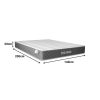 Στρώμα Dreamer pakoworld pocket spring διπλής όψης 20cm 140x200εκ Στρώμα Dreamer pakoworld pocket spring διπλής όψης 20cm 140x200εκ