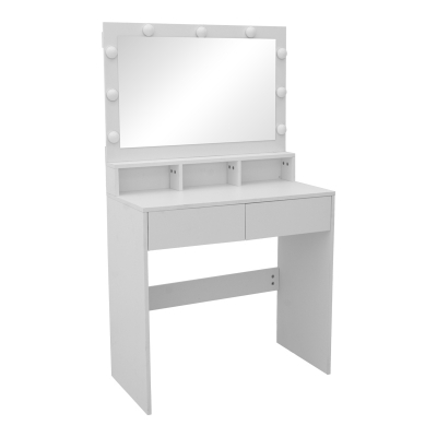 Τουαλέτα κρεβατοκάμαρας Vanity pakoworld με led λευκό 80x40x140εκ Τουαλέτα κρεβατοκάμαρας Vanity pakoworld με led λευκό 80x40x140εκ