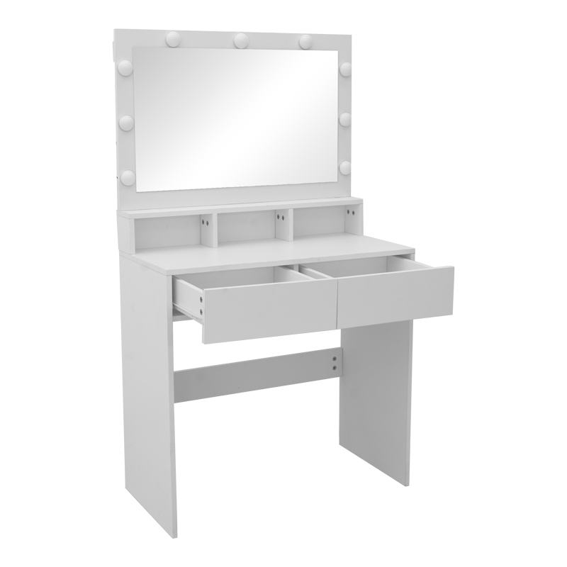 Τουαλέτα κρεβατοκάμαρας Vanity pakoworld με led λευκό 80x40x140εκ Τουαλέτα κρεβατοκάμαρας Vanity pakoworld με led λευκό 80x40x140εκ