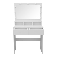 Τουαλέτα κρεβατοκάμαρας Vanity pakoworld με led λευκό 80x40x140εκ Τουαλέτα κρεβατοκάμαρας Vanity pakoworld με led λευκό 80x40x140εκ