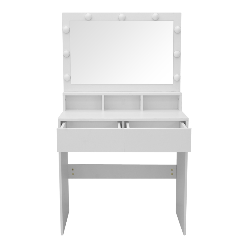 Τουαλέτα κρεβατοκάμαρας Vanity pakoworld με led λευκό 80x40x140εκ Τουαλέτα κρεβατοκάμαρας Vanity pakoworld με led λευκό 80x40x140εκ