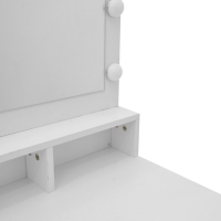 Τουαλέτα κρεβατοκάμαρας Vanity pakoworld με led λευκό 80x40x140εκ Τουαλέτα κρεβατοκάμαρας Vanity pakoworld με led λευκό 80x40x140εκ