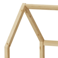 Παιδικό κρεβάτι Bambie με κιγκλίδωμα τ. Montessori pakoworld ξύλο πεύκου σε φυσική απόχρωση 70x140εκ Παιδικό κρεβάτι Bambie με κιγκλίδωμα τ. Montessori pakoworld ξύλο πεύκου σε φυσική απόχρωση 70x140εκ