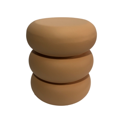 Βοηθητικό τραπέζι Zoubi pakoworld MGO terracotta Φ35x43εκ Βοηθητικό τραπέζι Zoubi pakoworld MGO terracotta Φ35x43εκ