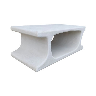 Τραπέζι σαλονιού Nafel pakoworld mdf λευκό 120x60x45εκ Τραπέζι σαλονιού Nafel pakoworld mdf λευκό 120x60x45εκ
