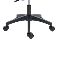 Καρέκλα γραφείου Plymot pakoworld mesh χρώμα μαύρο 48x58x112-122εκ