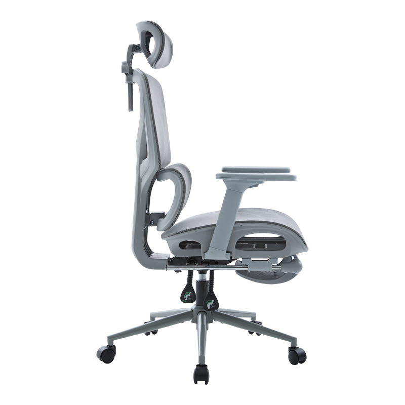 Καρέκλα γραφείου διευθυντη Vigo pakoworld mesh χρώμα γκρι 52x70x118-124εκ Καρέκλα γραφείου διευθυντη Vigo pakoworld mesh χρώμα γκρι 52x70x118-124εκ