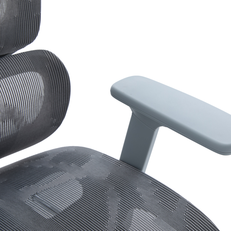 Καρέκλα γραφείου διευθυντη Vigo pakoworld mesh χρώμα γκρι 52x70x118-124εκ Καρέκλα γραφείου διευθυντη Vigo pakoworld mesh χρώμα γκρι 52x70x118-124εκ