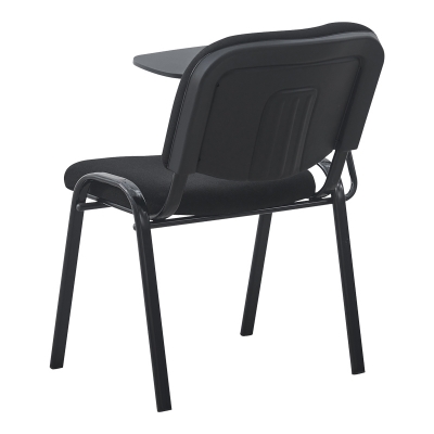 Καρέκλα συνεδρίου με αναλόγιο Lector pakoworld μαύρο 54x54x78εκ