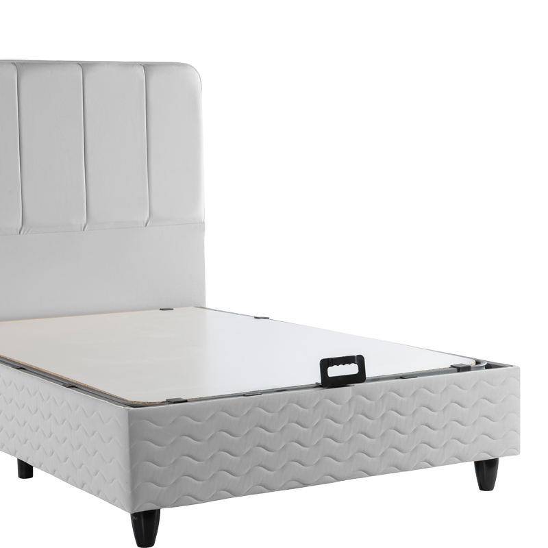 Κρεβάτι μονό Lunda pakoworld με αποθηκευτικό χώρο ανθρακί βελούδο 90x200εκ Κρεβάτι μονό Lunda pakoworld με αποθηκευτικό χώρο ανθρακί βελούδο 90x200εκ