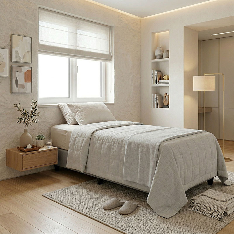 Κρεβάτι μονό Υπόστρωμα Pakda pakoworld ανθρακί βελούδο 90x200εκ