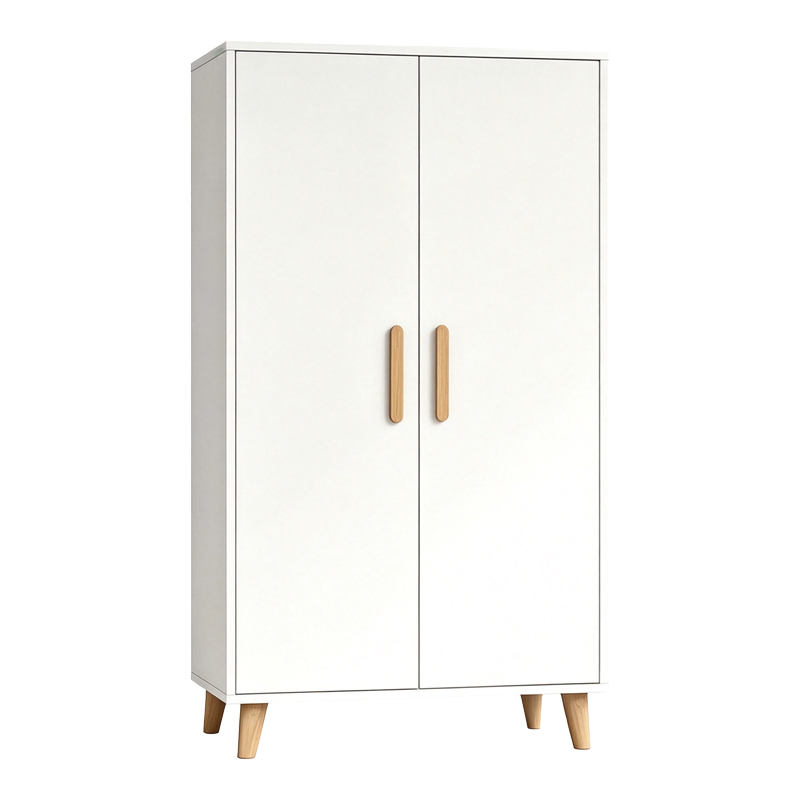 Ντουλάπι Tamera pakoworld λευκό με φυσική απόχρωση MDF 60x30x120εκ Ντουλάπι Tamera pakoworld λευκό με φυσική απόχρωση MDF 60x30x120εκ
