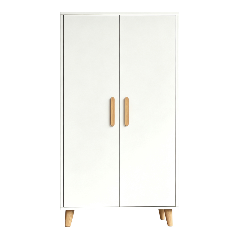 Ντουλάπι Tamera pakoworld λευκό με φυσική απόχρωση MDF 60x30x120εκ Ντουλάπι Tamera pakoworld λευκό με φυσική απόχρωση MDF 60x30x120εκ