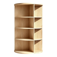 Γωνιακή ραφιέρα Benzal pakoworld sonoma MDF 80x30x120εκ Γωνιακή ραφιέρα Benzal pakoworld sonoma MDF 80x30x120εκ