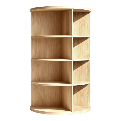 Γωνιακή ραφιέρα Benzal pakoworld sonoma MDF 80x30x120εκ