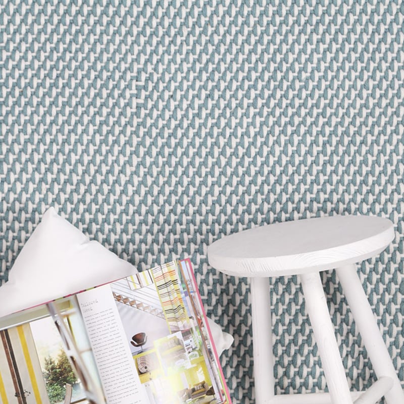 Χαλί Duppis OD2 White Blue Royal Carpet 60x90cm