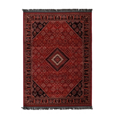 Κλασικό χαλί Afgan 306A D.RED BLACK Royal Carpet - 240 x 350 cm Κλασικό χαλί Afgan 306A D.RED BLACK Royal Carpet - 240 x 350 cm