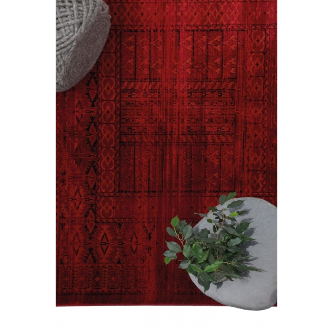 Κλασικό χαλί Afgan 7504H D.RED Royal Carpet - 67 x 500 cm