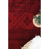 Κλασικό χαλί Afgan 7675A D.RED Royal Carpet - 160 x 160 cm