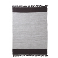 Χαλί Urban Cotton Kilim Flitter Black Royal Carpet - 70 x 140 cm
