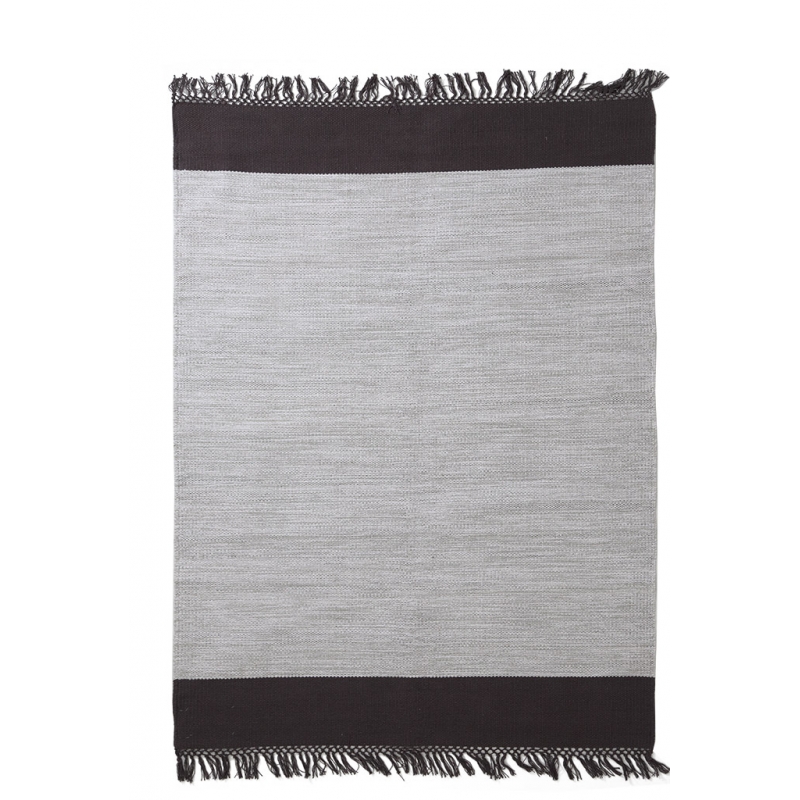 Χαλί Urban Cotton Kilim Flitter Black Royal Carpet - 70 x 140 cm
