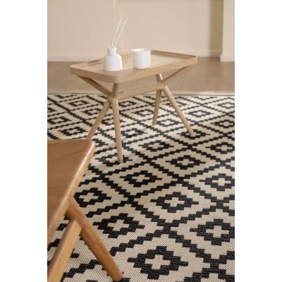 Ψάθα Flox 721W BLACK Royal Carpet - 140 x 200 cm